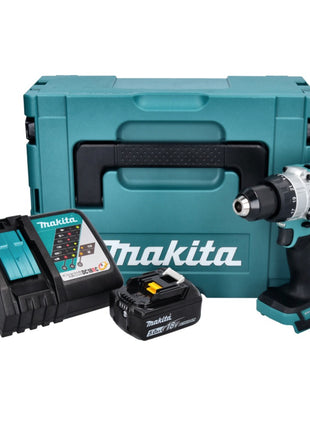 Makita DHP 486 RT1J Akku Schlagbohrschrauber 18 V 130 Nm Brushless + 1x Akku 5,0 Ah + Ladegerät + Makpac