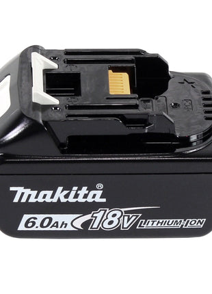 Taladro percutor inalámbrico Makita DHP 486 G1J 18 V 130 Nm sin escobillas + 1x batería 6,0 Ah + Makpac - sin cargador