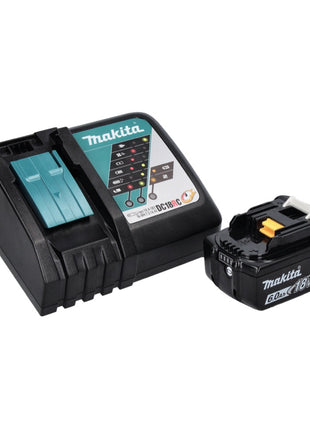 Makita DHP 486 RG1J perceuse à percussion sans fil 18 V 130 Nm sans balai + 1x batterie 6,0 Ah + chargeur + Makpac