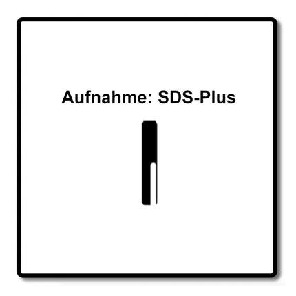 Alpen Profi Multicut SPM Juego de brocas multiusos de carburo de 5 piezas 5 - 10 mm Certificación SDS Plus PGM