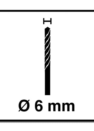 Alpen Profi Multicut PM Hartmetall Mehrzweckbohrer 6,0 x 100 mm - Toolbrothers