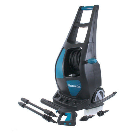 Limpiadora eléctrica de alta presión Makita HW 132 2100 vatios 140 bar + accesorios