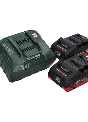 Metabo SSD 18 LT 200 BL Akku Schlagschrauber 18 V 200 Nm 1/4" Brushless + 2x Akku 4,0 Ah + Ladegerät + metaBOX