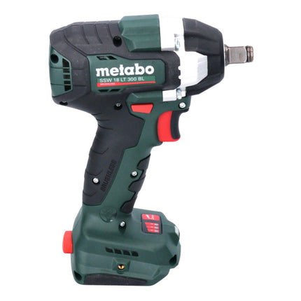 Metabo SSW 18 LT 300 BL Atornillador de impacto a batería 18 V 300 Nm 1/2" sin escobillas + 2x baterías 4,0 Ah + cargador