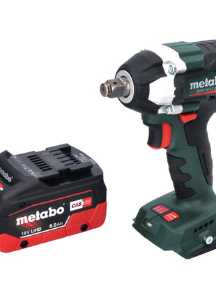 Metabo SSW 18 LT 300 BL Atornillador de impacto a batería 18 V 300 Nm 1/2" sin escobillas + 1x batería 8,0 Ah - sin cargador