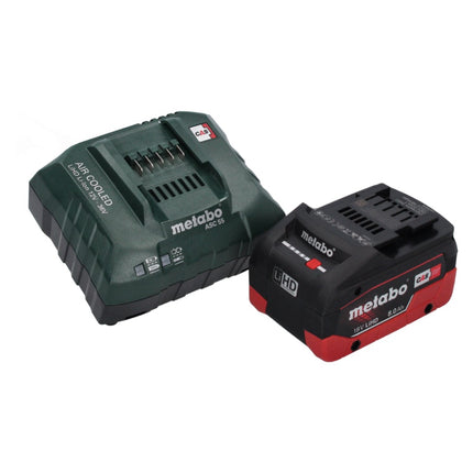 Metabo SSW 18 LT 300 BL Atornillador de impacto a batería 18 V 300 Nm 1/2" sin escobillas + 1x batería 8,0 Ah + cargador