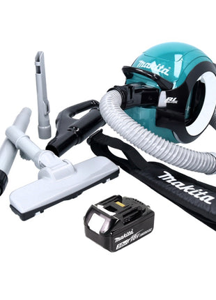 Aspirateur sans fil Makita DCL 501 F1 18 V sans balais + 1x batterie 3,0 Ah + accessoires - sans chargeur