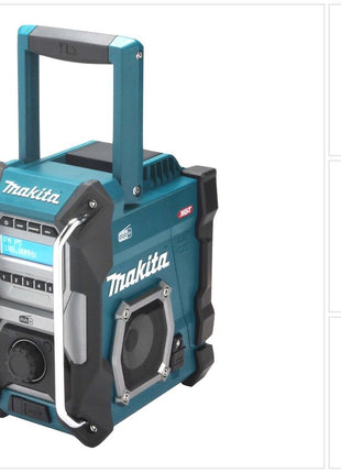 Makita MR 003 GZ Akku Baustellenradio 12 V - 40 V DAB DAB+ FM 3,5 mm AUX USB IP64 - ohne Akku, ohne Ladegerät