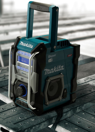 Radio de chantier Makita MR 004 GZ 12 - 40 V DAB, DAB+, FM / AUX, USB, Bluetooth - sans batterie, sans chargeur