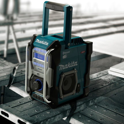 Makita MR 004 GZ radio de obra 12 - 40 V DAB, DAB+, FM / AUX, USB, Bluetooth - sin batería, sin cargador