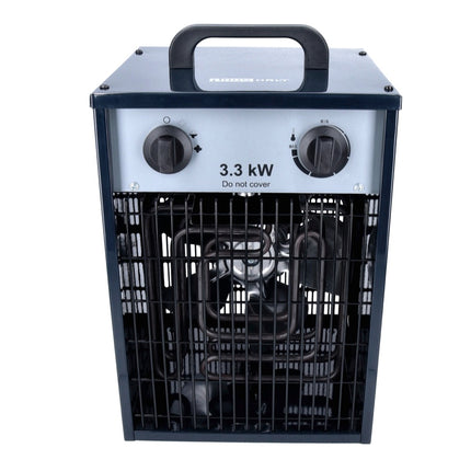 HausHalt IFH01-33 Elektro Heizgerät Heizung 3,3 kW 3 Leistungsstufen 33 m² ( 51331370 ) für Werkstatt, Keller, Baustelle etc. inkl. Überhitzungsschutz