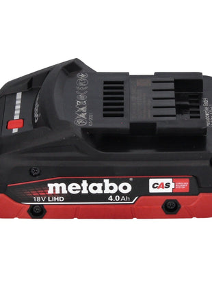 Lijadora excéntrica a batería Metabo SXA 18 LTX 125 BL 18 V 125 mm sin escobillas + 1x batería 4,0 Ah + metaBOX - sin cargador