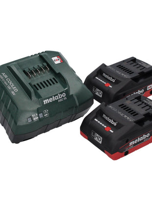 Metabo SXA 18 LTX 125 BL Akku Exzenterschleifer 18 V 125 mm Brushless + 2x Akku 4,0 Ah + Ladegerät + metaBOX