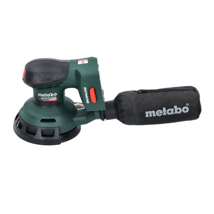 Metabo SXA 18 LTX 125 BL levigatrice rotorbitale a batteria 18 V 125 mm brushless + 1x batteria ricaricabile 8,0 Ah + caricatore + metaBOX