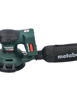 Ponceuse excentrique sur batterie Metabo SXA 18 LTX 125 BL 18 V 125 mm sans balais + 2x batterie 8,0 Ah + chargeur + métaBOX