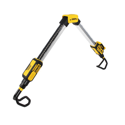 DeWalt DCL 045 P1 lámpara de batería LED para coche 12/18 V 1700 lm soporte giratorio de 0-360 grados + 1x batería 5,0 Ah + cargador