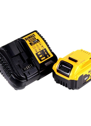 DeWalt DCL 045 P1 lámpara de batería LED para coche 12/18 V 1700 lm soporte giratorio de 0-360 grados + 1x batería 5,0 Ah + cargador