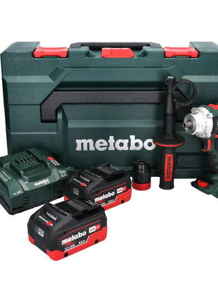 Metabo BS 18 LTX BL Q I Akku Bohrschrauber 18 V 130 Nm Brushless + 2x Akku 8,0 Ah + Ladegerät + metaBOX