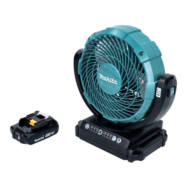 Makita DCF 102 A1 Cordless fan 18 V 18 cm + 1x rechargeable battery 2.0 Ah - without charger