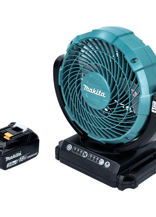 Makita DCF 102 F1 Akku Ventilator Lüfter 18 V 18 cm + 1x Akku 3,0 Ah - ohne Ladegerät - Toolbrothers