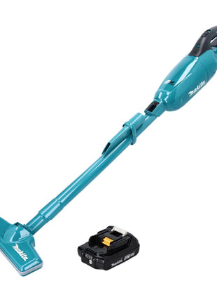 Makita DCL 280 FA1 Akku Staubsauger 18 V Brushless + 1x Akku 2,0 Ah - ohne Ladegerät