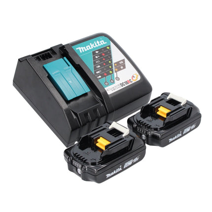 Makita DCL 280 FRA cordless hoover 18 V brushless + 2x battery 2.0 Ah + charger