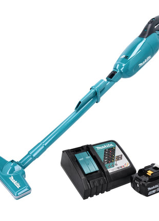 Makita DCL 280 FRT1 Akku Staubsauger 18 V Brushless + 1x Akku 5,0 Ah + Ladegerät