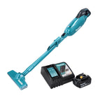 Makita DCL 280 FRG1 cordless hoover 18 V brushless + 1x rechargeable battery 6.0 Ah + charger