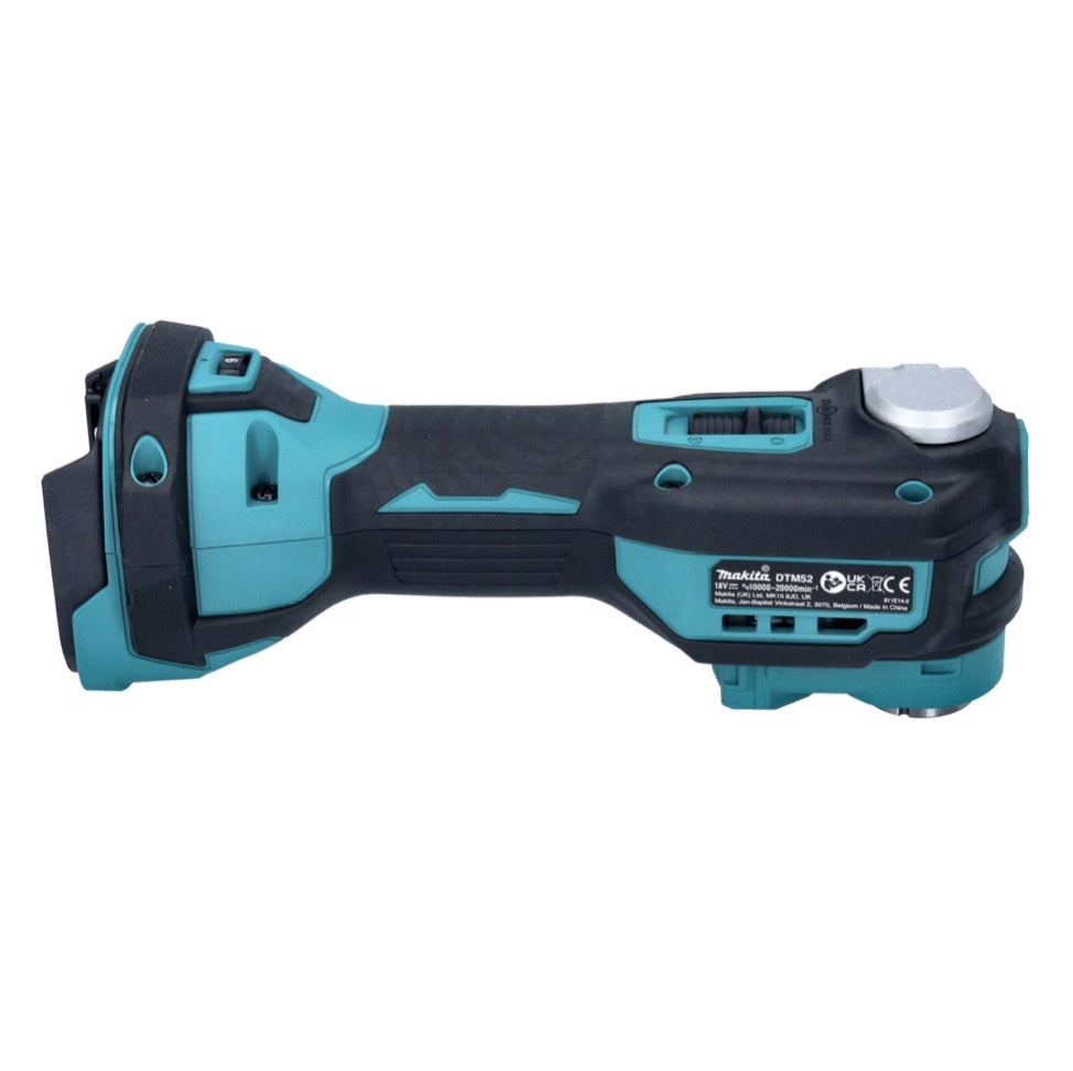 Makita DTM52ZJX4 Outil multifonction sans balais Li-Ion 18 V (corps) sans batteries ni Makita DTM52ZJX4 Outil multifonction sans balais Li-Ion 18 V (corps) sans batteries ni