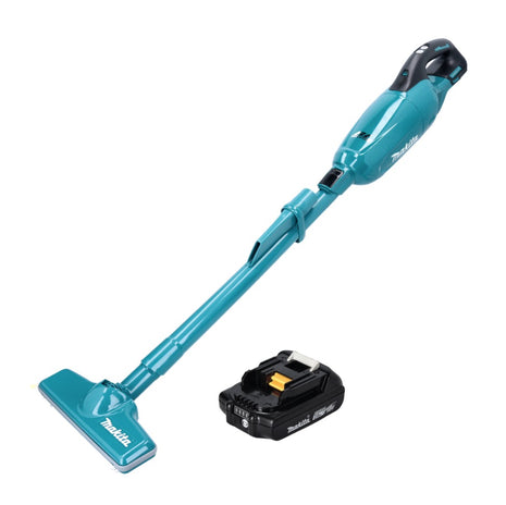 Aspiratore a batteria Makita DCL 281 FA1 18 V brushless + 1x batteria ricaricabile 2,0 Ah - senza caricabatterie