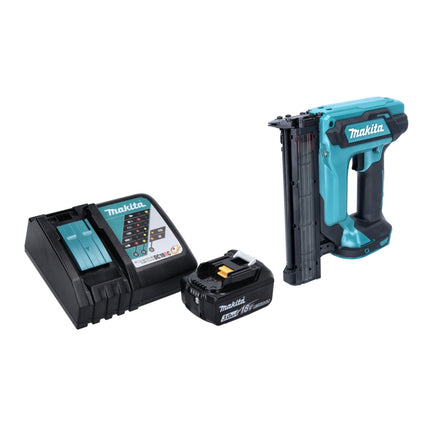 Makita DFN 350 RF1 chiodatrice verticale a batteria 18 V 15 - 35 mm + 1x batteria ricaricabile 3,0 Ah + caricabatterie