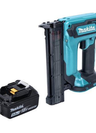 Makita DFN 350 T1 Akku Stauchkopfnagler 18 V 15 - 35 mm + 1x Akku 5,0 Ah - ohne Ladegerät