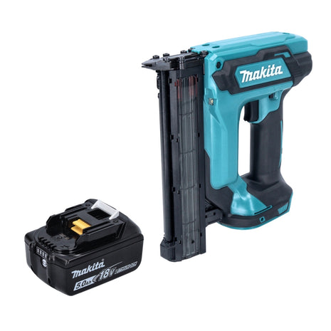 Makita DFN 350 T1 Cordless Brad Nailer 15 - 35mm 18V + 1x Battery 5,0 Ah - without charger