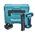 Clavadora con cabezal de batería Makita DFN 350 M1J 18 V 15 - 35 mm + 1x batería 4,0 Ah + Makpac - sin cargador