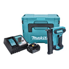 Makita DFN 350 RT1J chiodatrice verticale a batteria 18 V 15 - 35 mm + 1x batteria ricaricabile 5,0 Ah + caricatore + Makpac