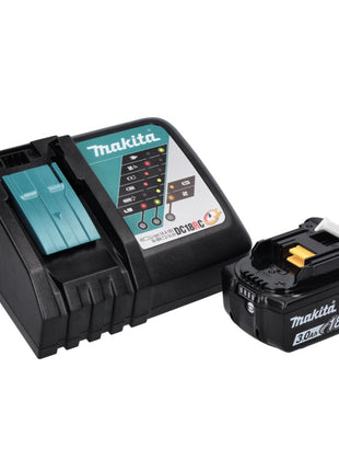 Makita DGA 515 RF1 Meuleuse d'angle sur batterie 18 V 125 mm sans balais + 1x batterie 3,0 Ah + chargeur