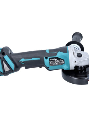 Makita DGA 515 RG Meuleuse d'angle sur batterie 18 V 125 mm sans balais + 2x batteries 6,0 Ah + chargeur