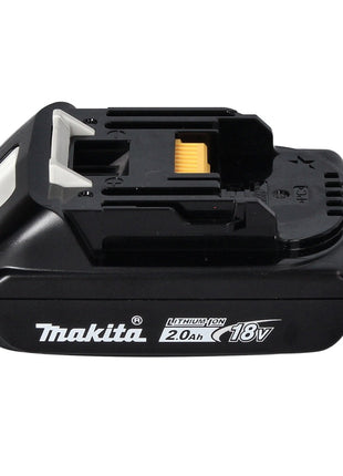 Amoladora angular a batería Makita DGA 515 A1J 18 V 125 mm sin escobillas + 1x batería 2,0 Ah + Makpac - sin cargador