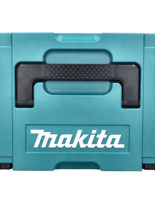 Amoladora angular a batería Makita DGA 515 RAJ 18 V 125 mm sin escobillas + 2x baterías 2,0 Ah + cargador + Makpac