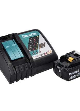 Makita DGA 515 RT1J Akku Winkelschleifer 18 V 125 mm Brushless + 1x Akku 5,0 Ah + Ladegerät + Makpac