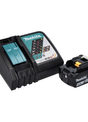 Makita DPO 500 RM1 Akku Exzenterpolierer 18 V 125 mm Brushless + 1x Akku 4,0 Ah + Ladegerät