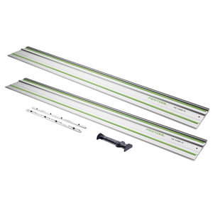 Festool FS 1400/2 Führungsschiene 1400 mm + FS/2-AW Abweiser + FSV/2 Verbindungsstück