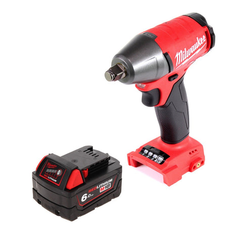 Milwaukee M18 FIWF12-601 llave de impacto inalámbrica 18 V 300 Nm 1/2" sin escobillas + 1x batería 6,0 Ah - sin cargador