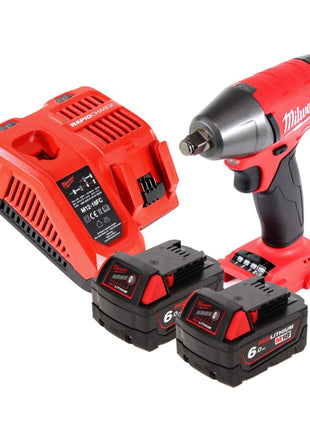 Milwaukee M18 FIWF12-602 FC Akku Schlagschrauber 18 V 300 Nm 1/2" Brushless + 2x Akku 6,0 Ah + Ladegerät