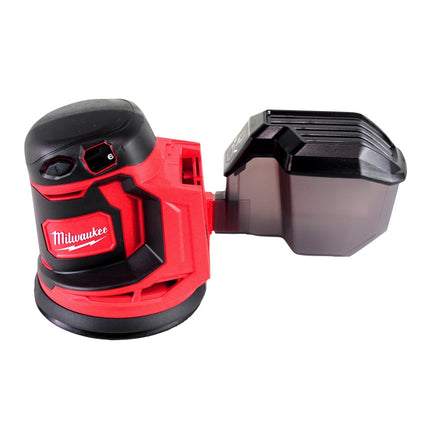 Milwaukee M18 BOS125-201 FC Random Orbital Battery Sander 125mm 18V + 1x Battery 2.0Ah + Charger