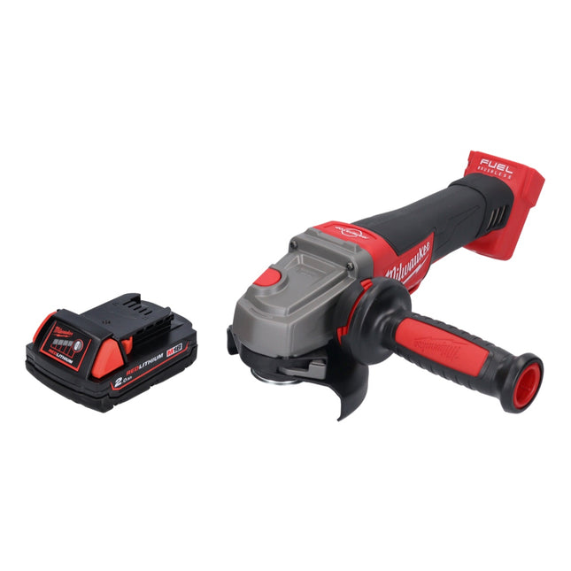 Amoladora angular a batería Milwaukee M18 CAG115XPDB-201 18 V 115 mm sin escobillas + 1x batería 2,0 Ah - sin cargador