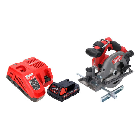 Milwaukee M18 CCS55-201 Akku Handkreissäge 18 V 165 mm + 1x Akku 2,0 Ah + Ladegerät