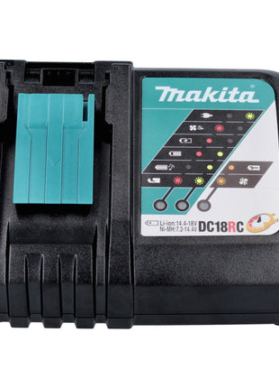 Kit de fuente de alimentación Makita 18 V (197952-5) con 2x batería BL 1830 B 3,0 Ah + cargador DC 18 RC + Makpac