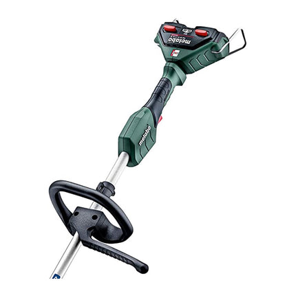 Desbrozadora de batería Metabo FSD 36-18 LTX BL 40 36 V (2x 18 V) mango redondo sin escobillas + 2x batería 10,0 Ah + cargador doble + correa trasera