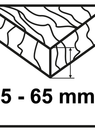 Makita BR-13 Stichsägeblätter für Holz 70 mm 25 Stk. ( A-85793-25 ) für Stichsägen mit T-Schaft Aufnahme